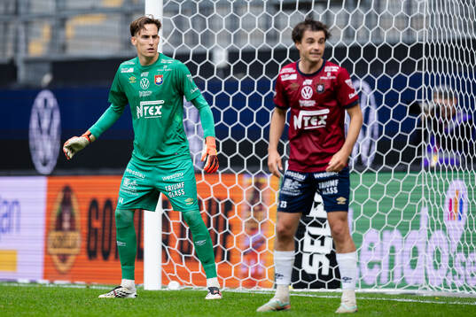 Örgrytes målvakt Hampus Gustafsson