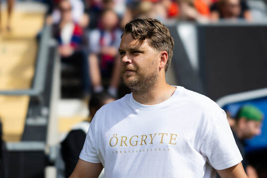 Örgrytes tränare Andreas Holmberg