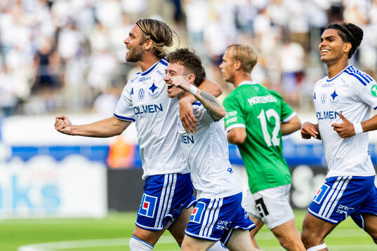 IFK Norrköpings Christoffer Nyman, Ryan Nelson och Noel