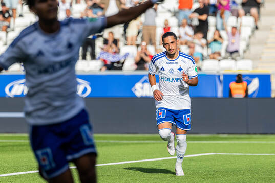 IFK Norrköpings Elias Jemal jublar