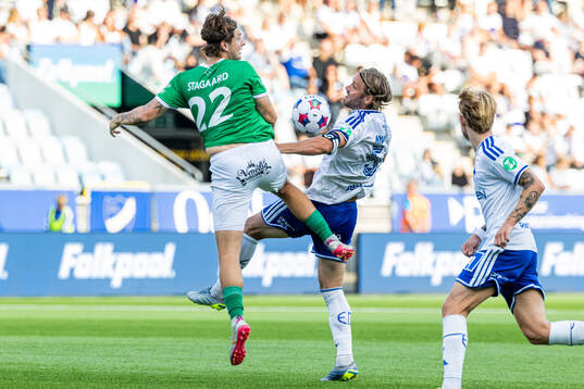 Brages Tobias Stagaard och IFK Norrköpings Christoffer