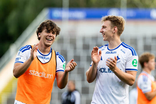IFK Norrköpings Viktor Christiansson och Aleksander Opsahl