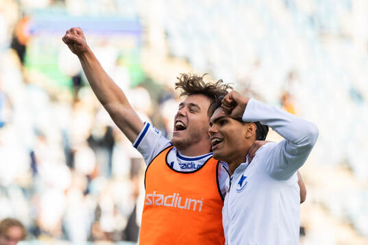 IFK Norrköpings Viktor Christiansson och Noel Sernelius