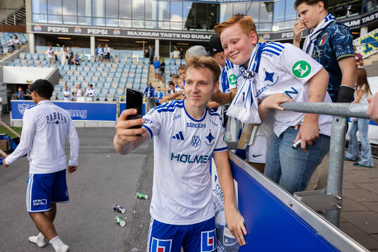 under fotbollsmatchen i Superettan mellan IFK Norrköping