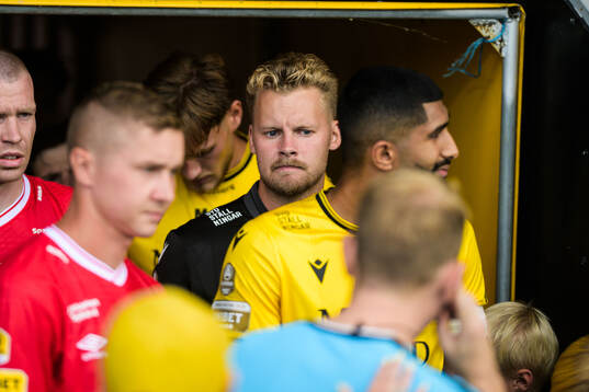 Mjällbys målvakt Robin Wallinder