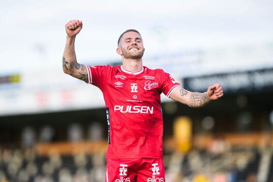 Elfsborgs Julius Magnusson jublar