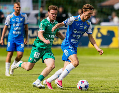 Oddevolds Hugo Engström och Ljungskiles Daniel Ljung