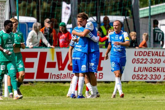 Oddevolds spelare jublar