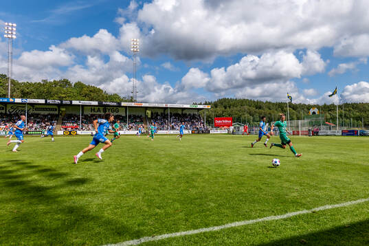 Vy över arenan