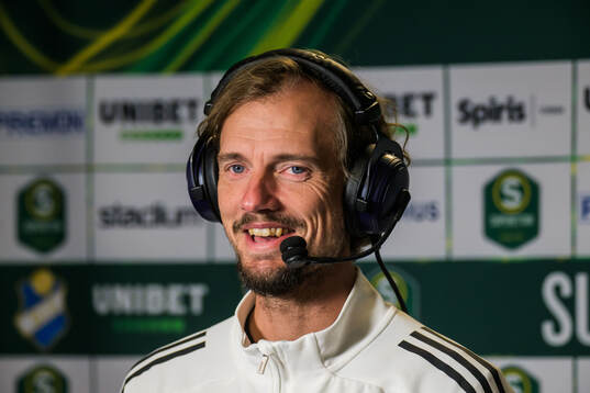 Landskronas tränare Robin Asterhed