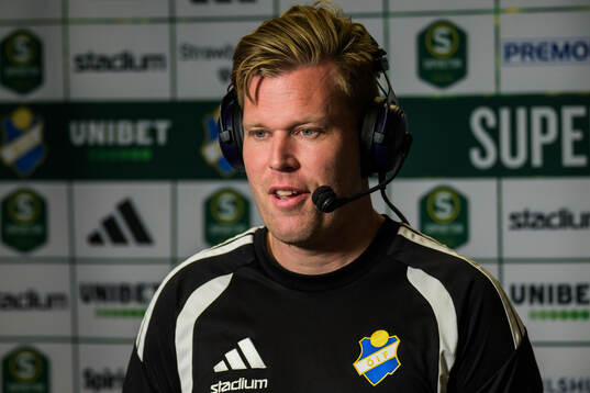 Östers tränare Daniel Friberg