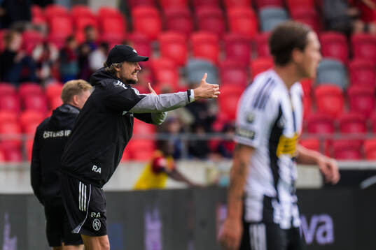 Landskronas tränare Robin Asterhed