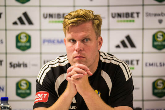 Östers tränare Daniel Friberg