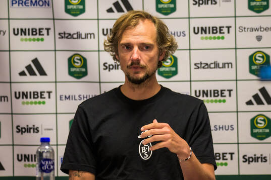 Landskronas tränare Robin Asterhed