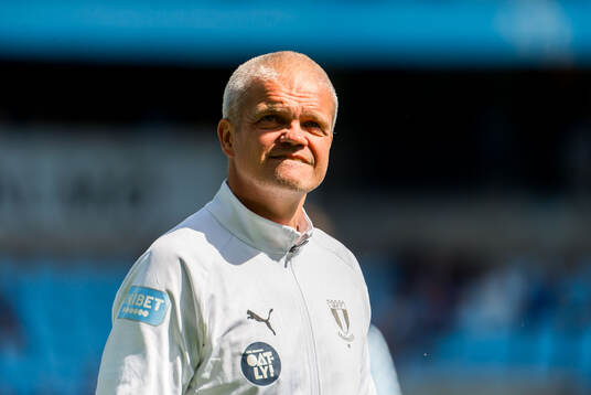 Malmö FFs huvudtränare Gaute Helstrup