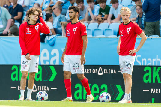 Degerfors Alexander Lindgren, Karim Boutera och Olle