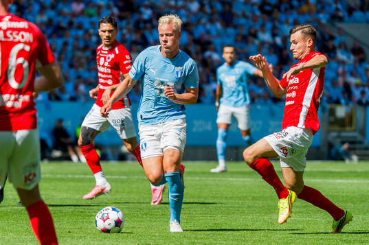 Bläddra bland fler bilder av Fotboll, Allsvenskan, Malmö FF - Degerfors