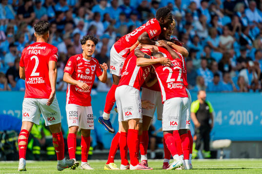 Degerfors Dijan Vukojevic jublar