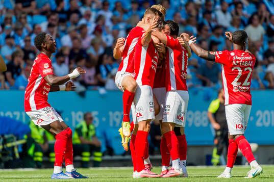 Degerfors Dijan Vukojevic jublar
