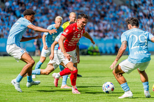 Degerfors Arman Taranis, Malmö FFs Theodor Lundbergh och