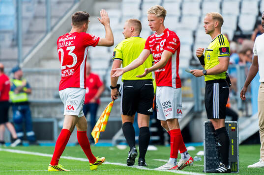 Degerfors Robin Dzabic och Olle Leonardsson