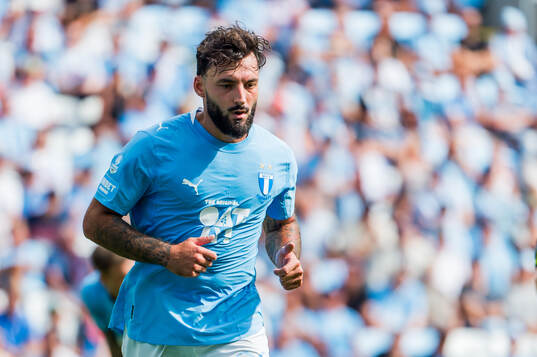 Malmö FFs Sead Haksabanovic deppar