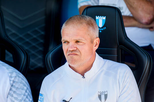Malmö FFs huvudtränare Gaute Helstrup