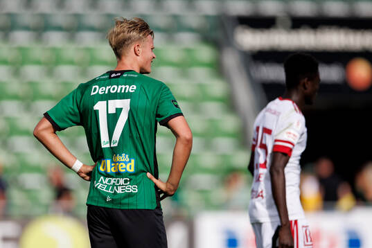 Varbergs Edvin Tellgren deppar