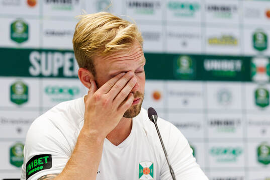 Varbergs tränare Victor Salwén