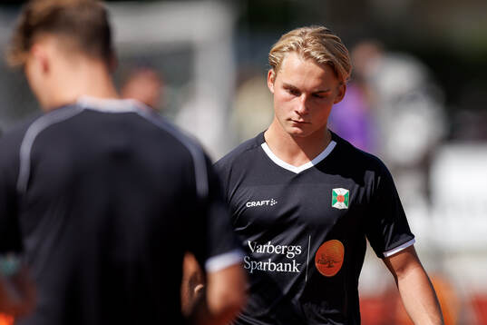 Varbergs målvakt Oliver Mårtensson