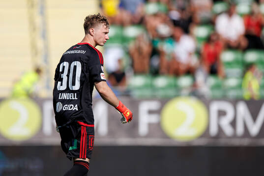 Sandvikens målvakt Otto Lindell