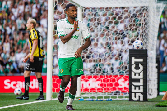 Hammarbys Paulos Abraham jublar