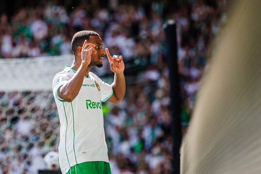 Hammarbys Paulos Abraham jublar