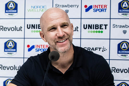 Hammarbys tränare Henrik Rydström