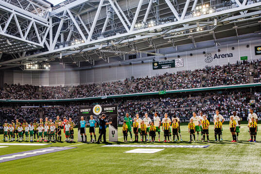 Häckens och Hammarbys spelare