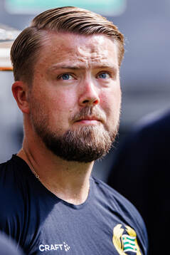 Hammarbys assisterande tränare Theodor Olsson