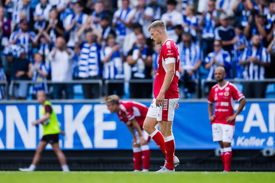 Kalmars Lars Sætra deppar
