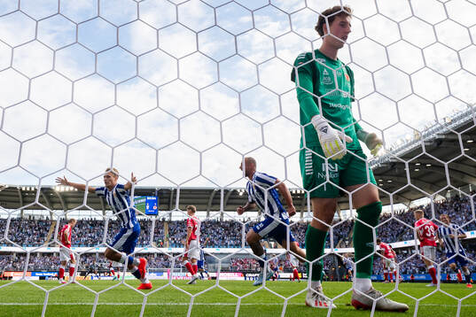 IFK Göteborgs Alfons Borén jublar
