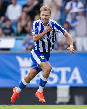 IFK Göteborgs Alfons Borén jublar