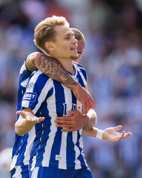 IFK Göteborgs Alfons Borén jublar