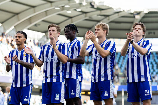 IFK Göteborgs Sebastian Clemmensen, Felix Eriksson,