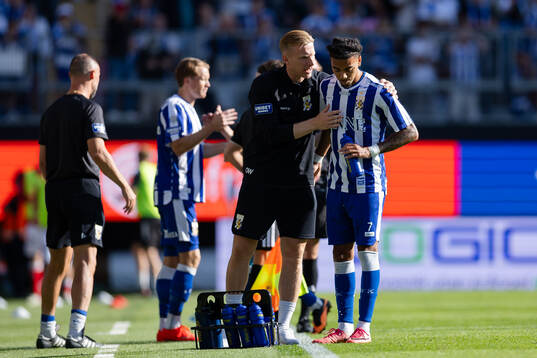 IFK Göteborgs assisterande tränare Oscar Wendt och