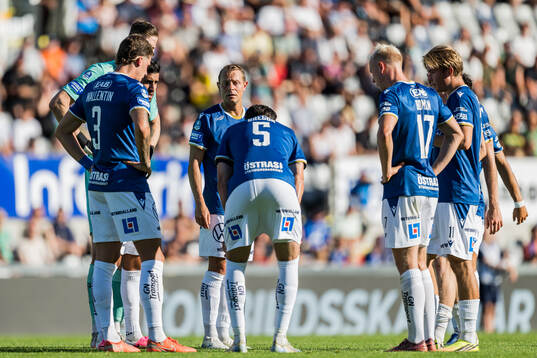 Halmstads spelare deppar
