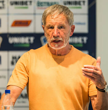 Halmstads tränare Stuart Baxter