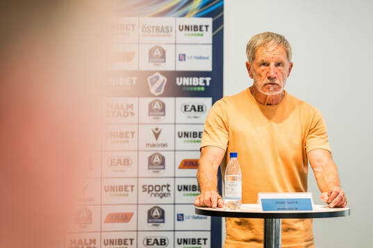 Halmstads tränare Stuart Baxter