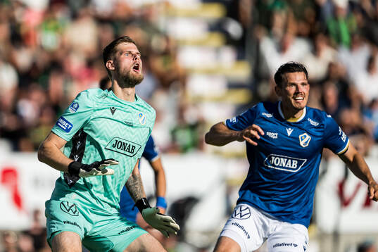 Halmstads målvakt Tim Rönning