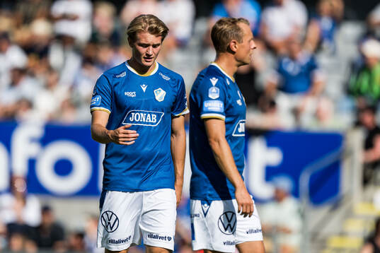 Halmstads Ludvig Arvidsson deppar