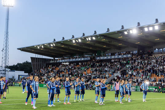 Djurgårdens spelare deppar