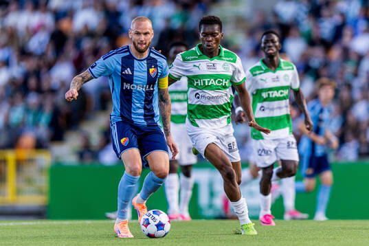 Djurgårdens Adam Ståhl och Västerås Sountonoma Axel