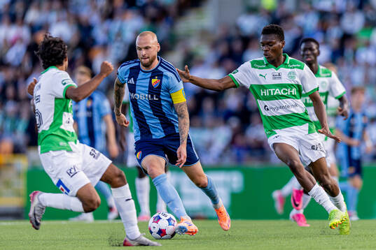Djurgårdens Adam Ståhl och Västerås Sountonoma Axel